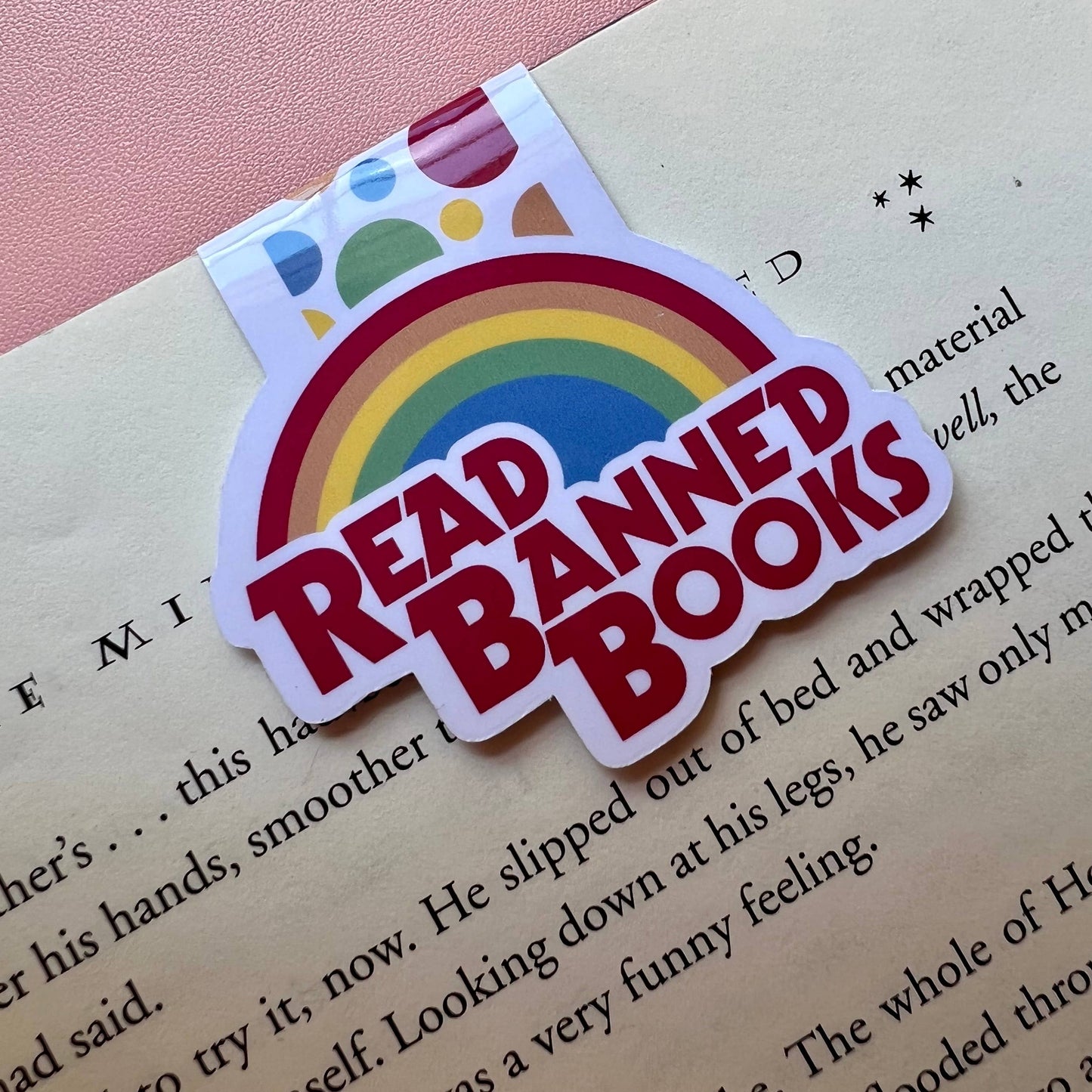 read banned books millennial progressive democrat bookmark in book place holder