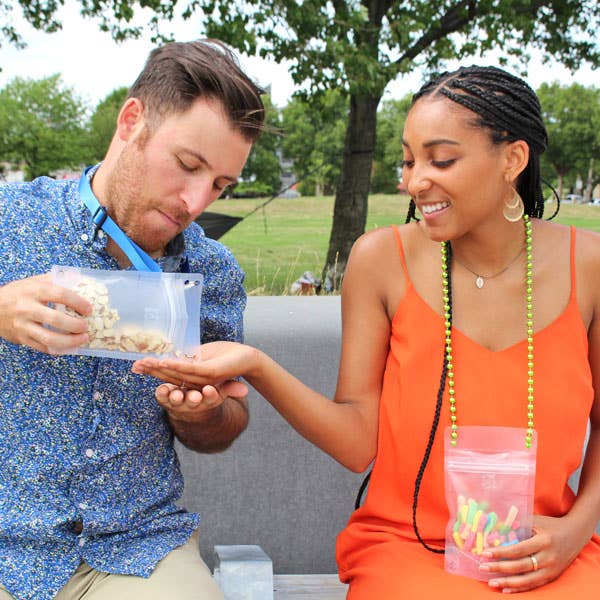 pride rainbow wearable drink pouches