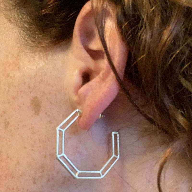 architectural-frame-hoop-earrings-on-model