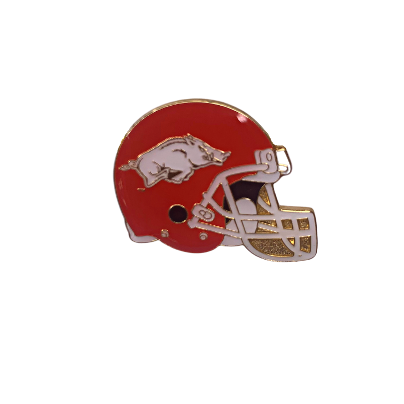 arkansas razorbacks football helmet pin –
