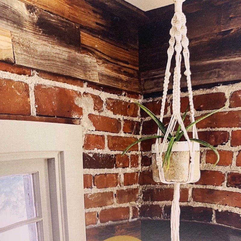 diy macrame plant hanger kit