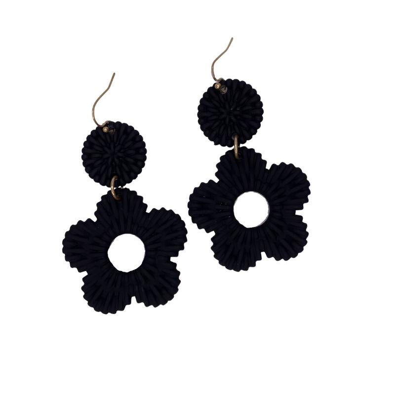 gameday-floral-drop-earrings-in-black-game-day