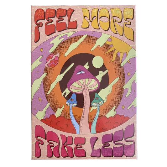 feel more fake less mushroom puzzle
