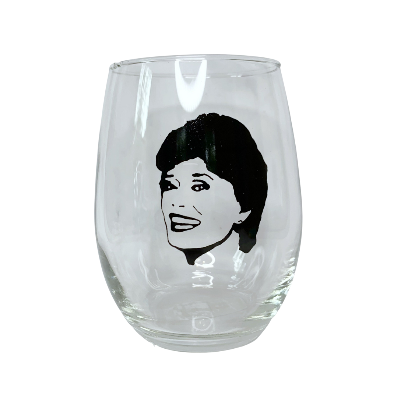 Golden Girls Wine Glass 